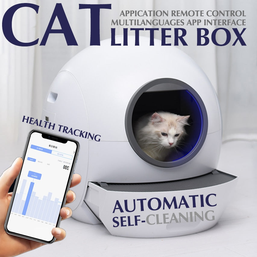 Els Pet Self-Cleaning Cat Toilet (Automatic + App)
