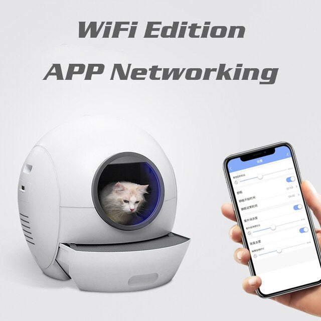 Els Pet Self-Cleaning Cat Toilet (Automatic + App)