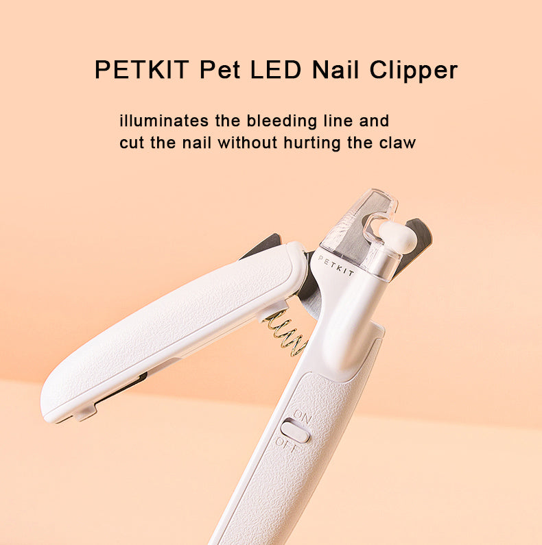 Pet Nail Clipper with LED Lighting