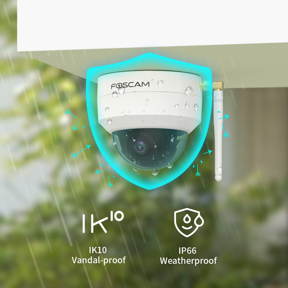 Foscam 4MP Wireless PTZ Dome IP Camera