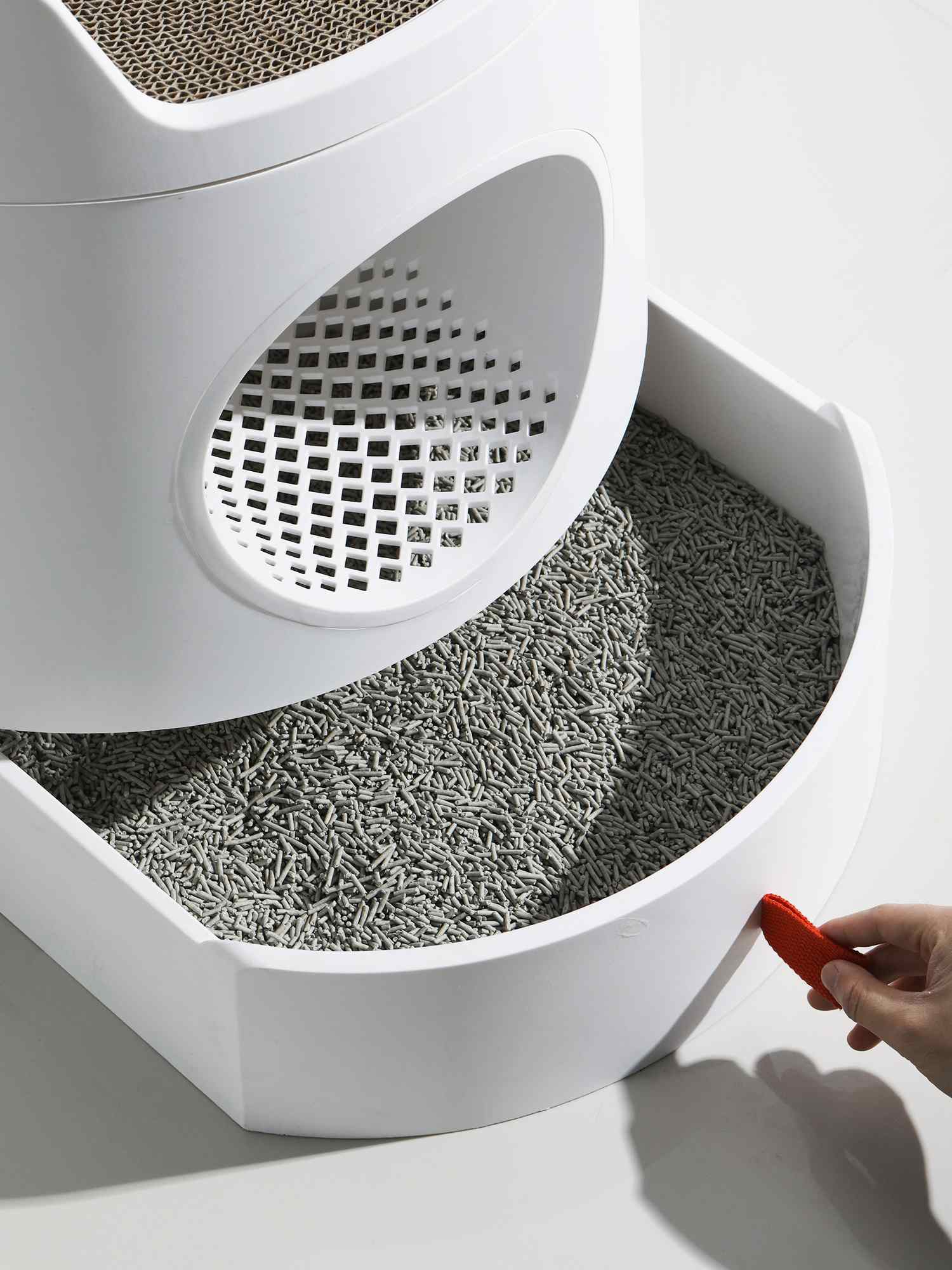 Castle Shaped Cat Litter Box