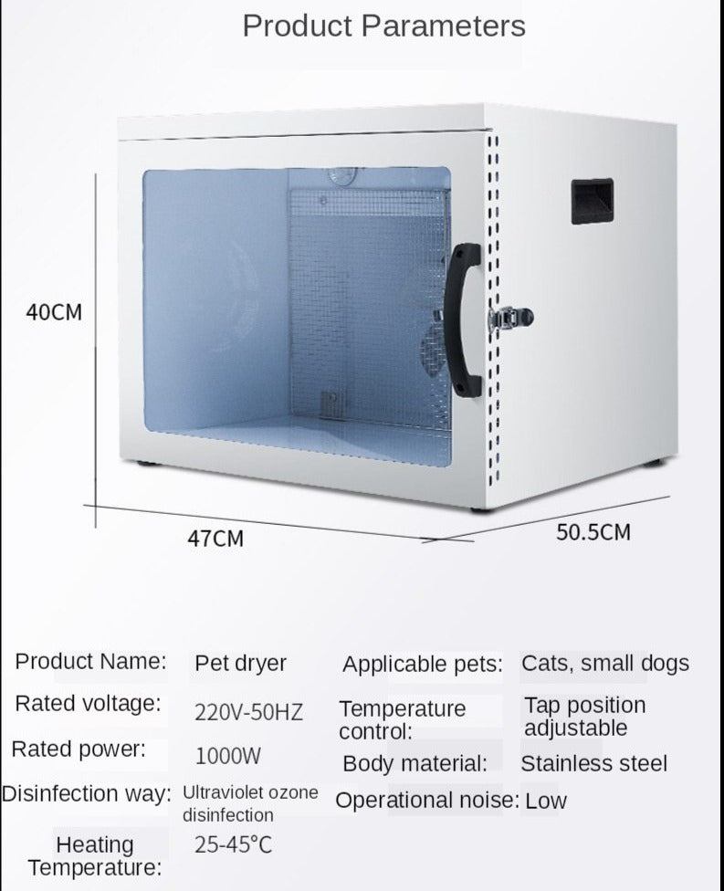 Small Automatic Pet Drying Box
