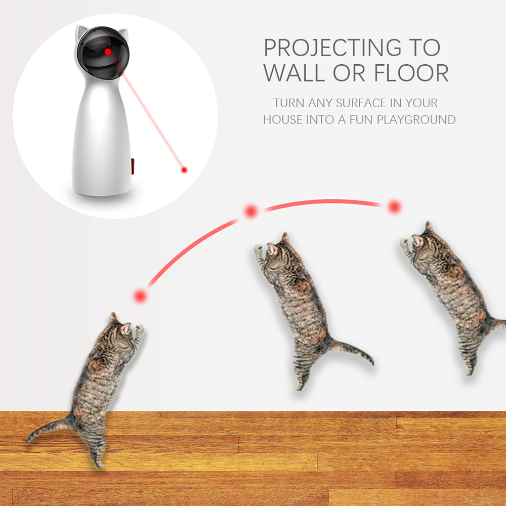 Multi-Angle Cat LED Laser Toy