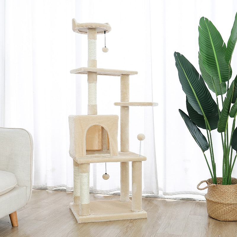 Tall Cat Tree House