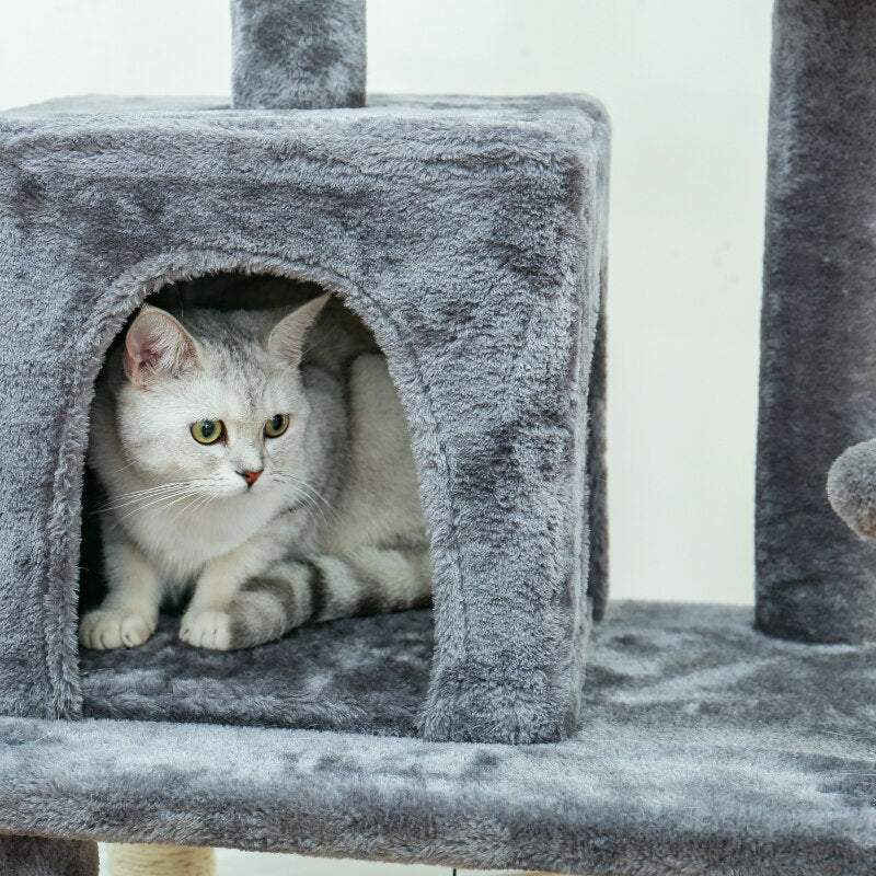Tall Cat Tree House