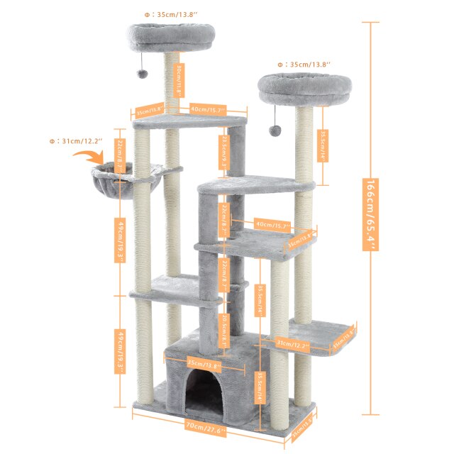 Large Cat Multi-Layer Playground