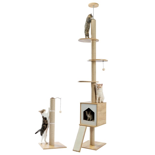 Floor-to-Ceiling Cat Tree