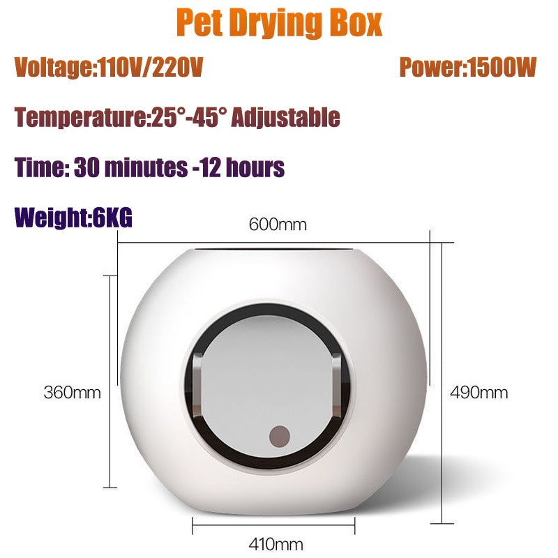 Large Automatic Pet Drying Box