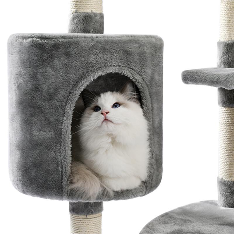 Large Grey Cat Scratching Post - The Meow Pet Shop